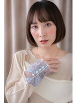 モッズヘア 上尾西口店(mod's hair)&nbsp;モード小顔矯正立体カット前下がり大人ボブZ上尾20代30代40代