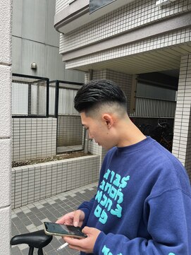 ウェルネス(Wellness) オールバックスキンフェード