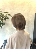 【Kiro】レイヤーボブ×オリーブベージュ