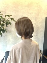 キロ(Kiro) 【Kiro】レイヤーボブ×オリーブベージュ