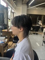 アイズ 海老名(AIZU) シースルーウルフ インナーカラー マッシュウルフ