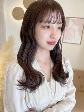 ラヴィズム(LUVISM) 韓国ヘアー顔周りレイヤーおくれ毛前髪万代新潟