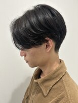 ヒュイル バイ ニアウ(Hwyl by Niau)&nbsp;メンズマッシュセンターパートスパイラルパーマニュアンスパーマ