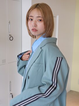 ロジェ(loje) 【loje】センターパートbob/切りっぱなしボブ/美髪