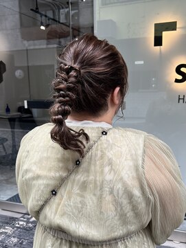 スミ(sumi) ポコポコ編みおろし