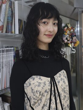 ポピンズ(poppins) ウェーブミディ