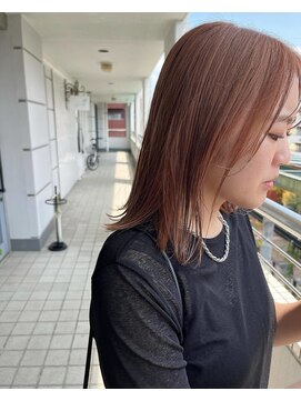 ヌル ヘア デザイン(nullus hair desigh) ニュアンスカラー/ことりベージュ/オレンジブラウン