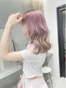 ソル 栄矢場町(SOL) グラデーションカラー/ピンクカラー/ルーツカラー/名古屋美容院