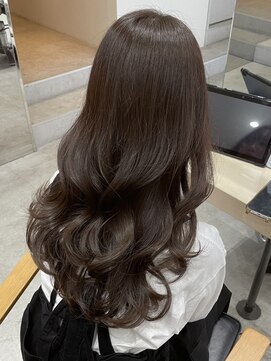 ソヨン 栄2号店(SOYON) ブリーチなし/透明感カラー/グレージュ/グレージュアッシュ/美髪