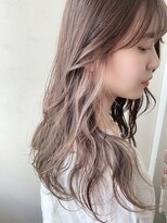 シャンドゥール 栄店(CHANDEUR)&nbsp;透け感ニュアンス大人可愛いグレージュイヤリングカラー