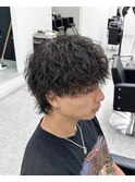 マッシュウルトラツイストスパイラルパーマ静岡メンズ