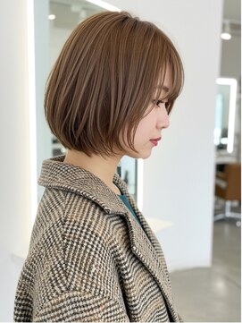 エル 新小岩(elu) 美髪/ワイドバング/レイヤーカット/くすみベージュ/新小岩駅