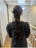 ヘアセット/卒業式/卒園式/結婚式/お呼ばれヘア/韓国風