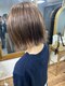 ホワイト(WHITE HAIR@NICOLA)の写真/小顔に魅せる大人女性ショート！再現性の高いカットで毎日のセットやお手入れも楽に◎