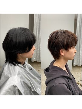 ステップボーンカット トーキョー(STEP BONE CUT TOKYO) 【ステップボーンカット】メンズレイヤーウルフ