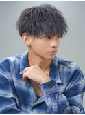 ツイストパーマ×マッシュショート