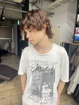 マール 矢場町(MARL) nuance perm × brown color