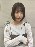 顔まわりレイヤー×ボブ