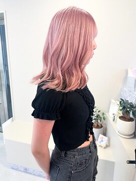 エトレ(etore) ケアブリーチ/桜ピンク/ミディアムレイヤー