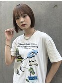 切りっぱなしのミニボブ【銀座/有楽町】30代40代50代