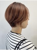 大人ショートカット