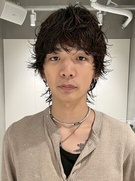 テクネ 天神大名(techne) 天神大名スパイキーショートツイストスパイラルパーマフェード