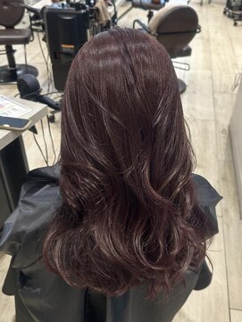 ユーフォリア 銀座本店(Euphoria) 【AYAKI】レイヤーカット.ワインレッド