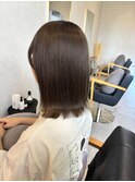 オリーブベージュ　美髪矯正！