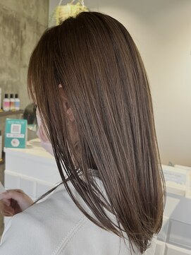 ◎透明感ベージュブラウン/肌がきれいに見える大人カラー◎