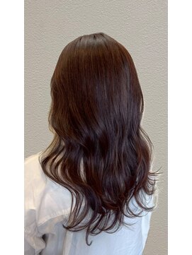 ラポール(RAPPORT) 前髪なし×ウォームブラウン