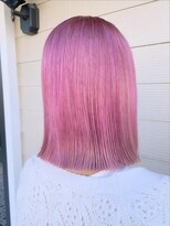 ユウ 香久山店(U)&nbsp;【UHair】ベビーピンクボブ