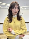 小顔/レイヤーカット/ベージュカラー【中嶋翔也】