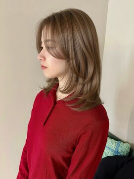 メゾンクペウ 梅田(Maison cope’u) ミルクティーベージュ