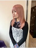 千葉駅/ミルクティーブロンド/ダークブルー/デジタルパーマ