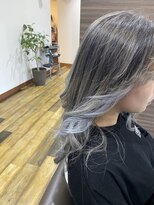 アレッタヘアーサロン(ALETTA HAIR SALON)&nbsp;バレイヤージュ×イヤリングカラー