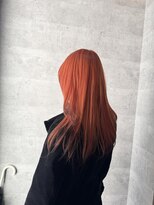 ブレイブ ヘアデザイン(BRaeVE hair design)&nbsp;オレンジ＆エンドカラー