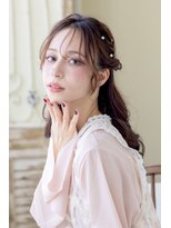 ヘアメイクサロンシャルメ(Hair Make Salon CHARMER) 甘め可愛いハーフツイン