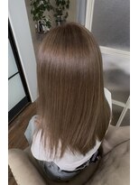 ジッタ(jitta)&nbsp;ブリーチ+ミルクティーカラー