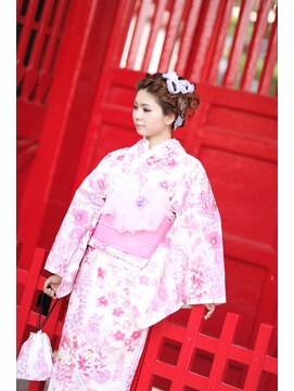 オーバーキャプテンネイキッド(OVER CAPTAIN NAKED) 夏祭り☆浴衣アレンジコレクション vol.16[sweet編み込みmix]