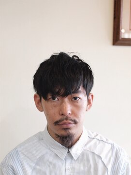 ニコ(Nico.) ナチュラルなのに個性的 黒髪メンズスタイル