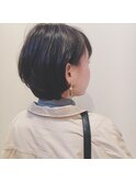 ナチュラル派! 耳かけショートボブ
