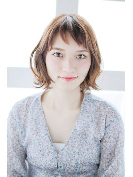 マーブルズ 横浜店(marbles) ボブ_ゆるふわワンカールボブ[横浜美容室30代40代50代]