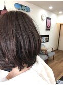 ラベンダー ボブ