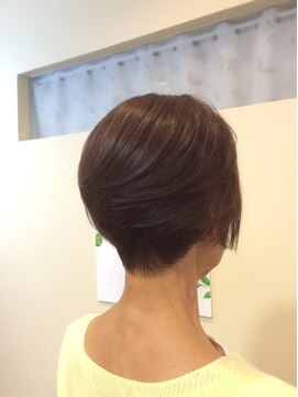 美容室 M グラボブ風ショートレイヤー