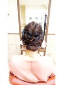 neolive cino &nbsp;&nbsp;パーティーヘアアレンジ☆