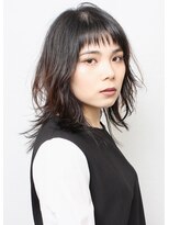 ピークアブー アヴェダ 池袋東武(PEEK-A-BOO AVEDA) カットで軽さを!セミディウルフ