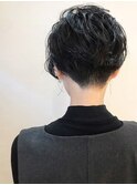 モードアップショート/刈り上げショート【無造作カール】