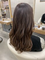 ユッカ エルア 武庫之荘南口(YUCCA elua) 【elua 長田】ゆるふわカール_ダークブラウン