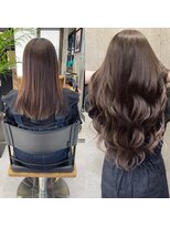 ルーフアクト(LUFE act)&nbsp;シールエクステで作るナチュラルロング