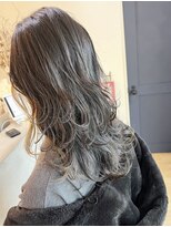 アーブル ヘアーアンドメイク(ARBRE) ロングウルフカットインナーカラーレイヤーカットロング